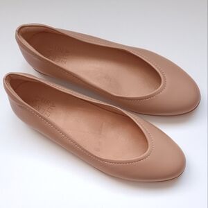 Naturalizer Vivienne Blush Ballet Flats US 8W Leather Upper Casual Comfort